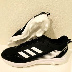 Adidas Icon 7 TPU Baseball Cleats Black/White Size 12.5 Men’s